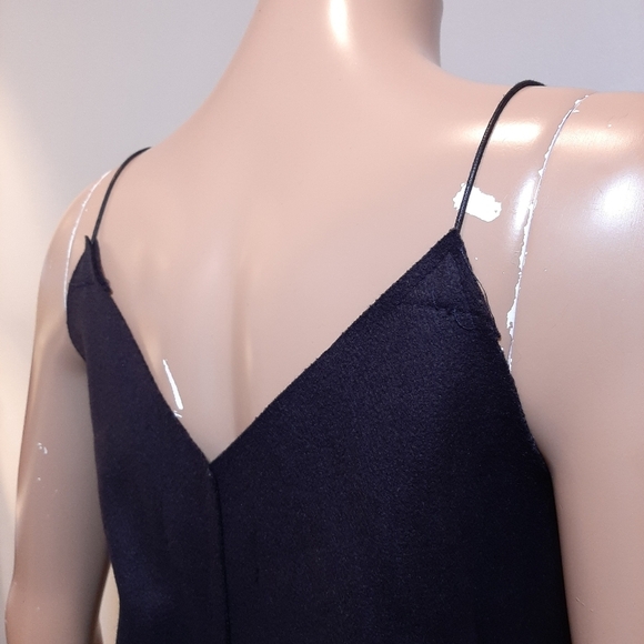 3/$20 Girlish Bagel Felt Cami Top Vneck Spaghetti Strap Relaxed Sleeveless Tank - Picture 8 of 12